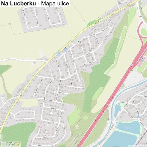 Na Lucberku - mapy | Kurzy.cz