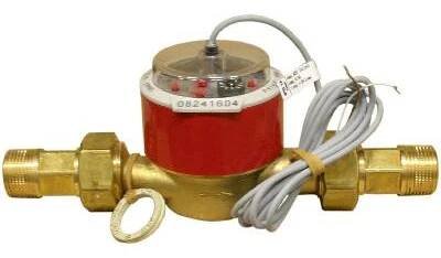 Průtokoměr RESOL V40 50-5000 l/h DN20 + 2 teplotní čidla FRP30 a jímky (50-5000 l/h, DN20, 2 tepl.čidla FRP30 a jímky, mimo jiné i pro regulátory DeltaSol ES, M a kalorimetr WMZ)