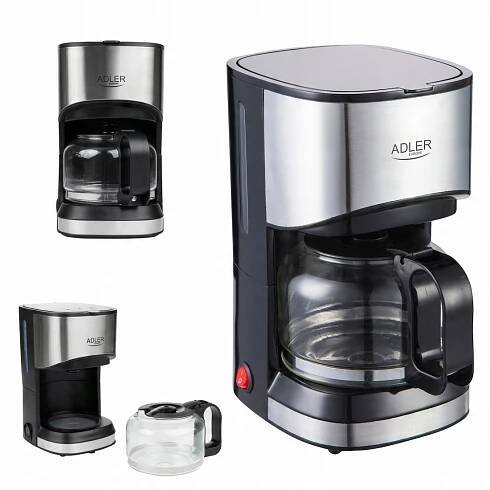 PŘEKAPÁVAČ NA KÁVU 0.7 L + KONVICE FILTR ADLER SILNÝ 550 W za 488.00CZK - Allegro