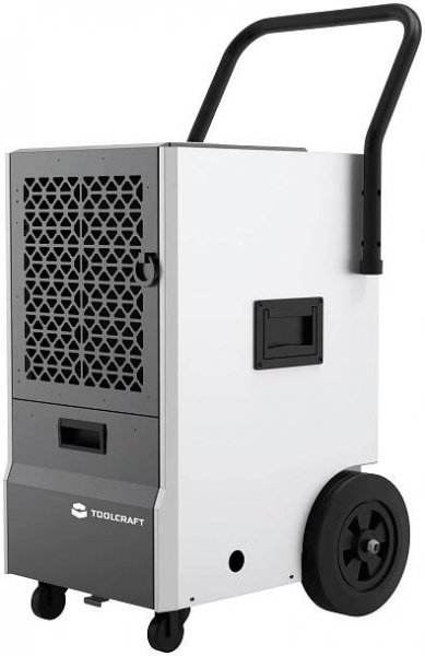 TOOLCRAFT OL50-BD056CES odvlhčovač vzduchu, OL50-BD056CES, 80 m², 545 W, 50 l/den, šedobílá