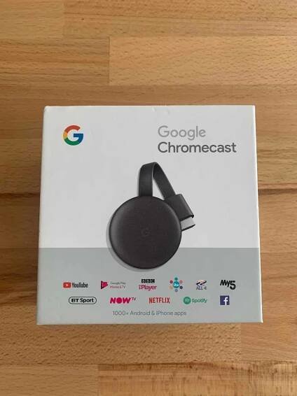 Google Chromecast - TV, audio, video