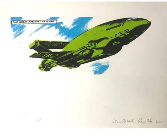 Print - JPR Thunderbird 2 Takes Off