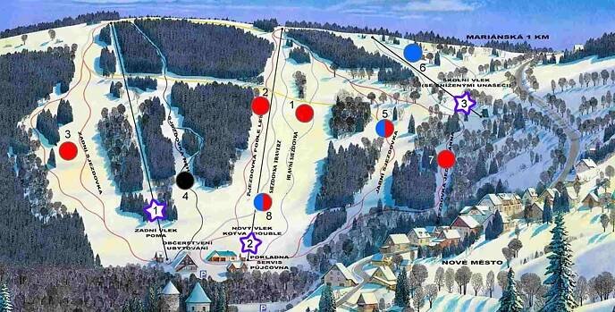 Ski areál Novako Jachymov