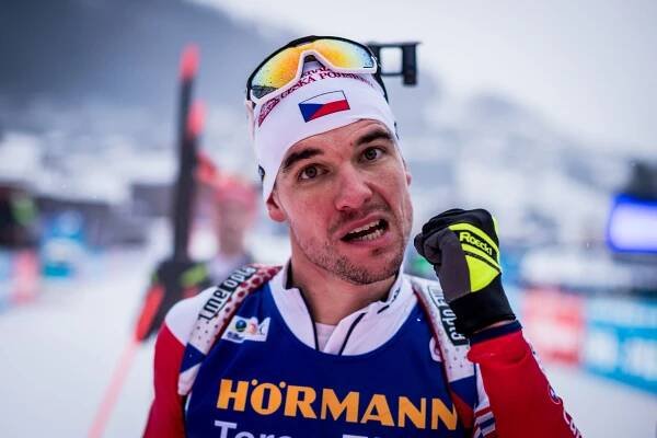 Biatlonista Krčmář zaznamenal nejlepší výsledek v sezoně, ve sprintu dojel na šestém místě