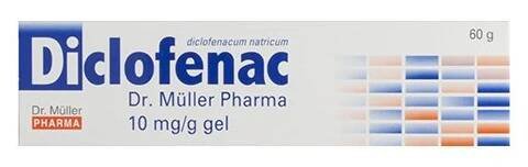 Diclofenac 10 mg/g gel