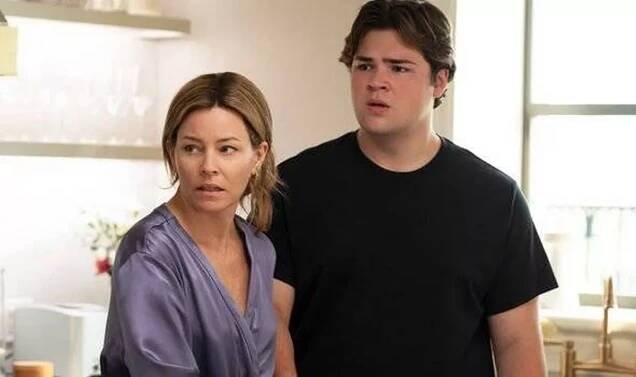 Elizabeth Banks and Maxwell Acee Donovan