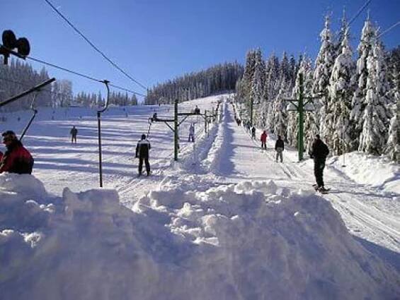 Ski areál Mezivodí - informace a mapa