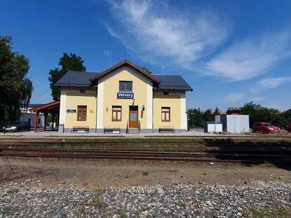 Fotografie - Železniční stanice Velvary - 19.08.2023