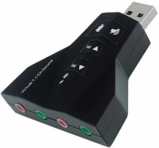 Zvuková karta Externí zvuková karta Aptel AK103D