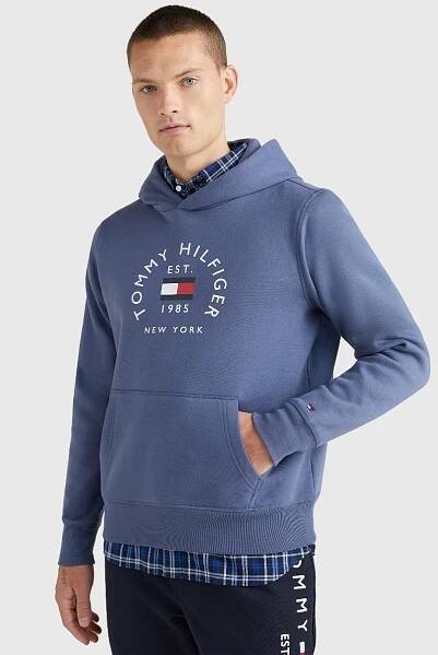 C1169 TOMMY HILFIGER POHODLNÁ PÁNSKÁ MIKINA V. L -QP1- - Pánské oblečení