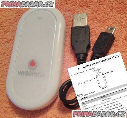 Externí USB modem Huawei E220 - pro bezdrátový internet - jako nový. Sbazar Karviná