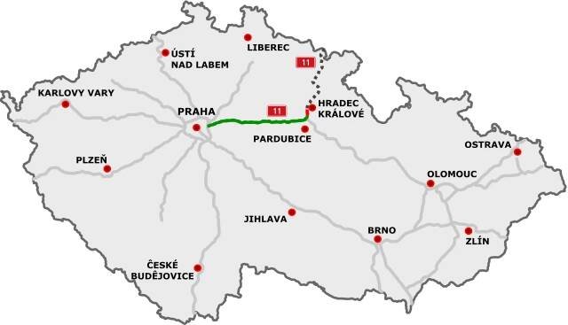 Dálnice D10 a D11 - dálnice na severovýchod | Kurzy.cz