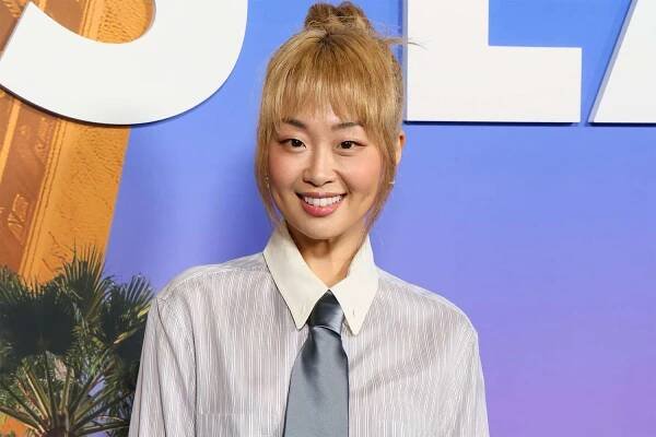 Alice Lee attends the Los Angeles premiere of "Suits LA" at One Universal on February 20, 2025 in Universal City, California.