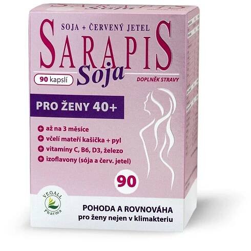 Sarapis Soja 90 kapslí