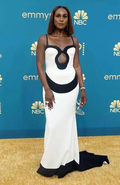 Issa Rae Gushes Over Her Custom Sergio Hudson Dress at the Emmys: 'I Love Him as a Designer'