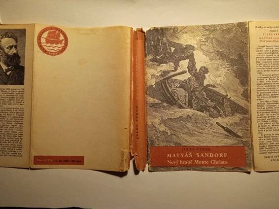 Verne, Jules: Matyáš Sandorf : Nový hrabě Monte Christo, 1954 - Antikvariát Štáfl a spol.