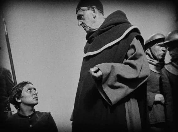 Maria Falconetti, Maurice Schutz - Utrpení Panny orleánské - Z filmu