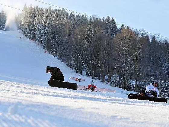 Ski areál Lázeňský vrch - informace a mapa
