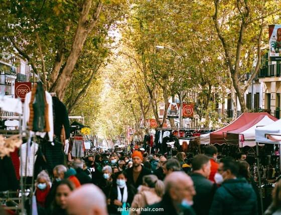 madrid things to do Sunday Street Market