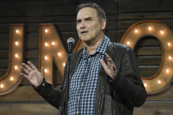 Norm McDonald performs standup during KAABOO Del Mar in 2017.