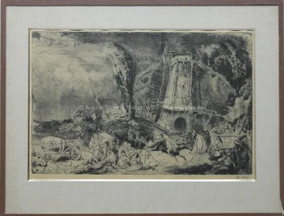 Alex Adolf Jelínek - Lidové slavnosti - Aukční Galerie Platýz