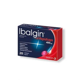 Ibalgin Rapidcaps 400 mg kapsuly 20 ks