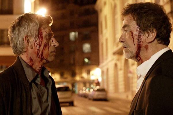 Jacques Gamblin and Olivier Marchal in "Paris Countdown."