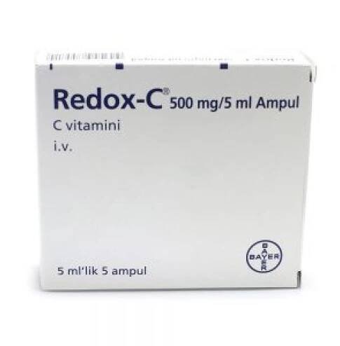 Redox-C - 5 ampérů - 500 mg/5 ml - Bayer