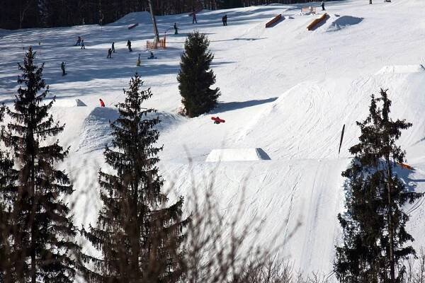 Snowpark - Lyžařský areál Ski Aldrov - Vítkovice v Krkonoších