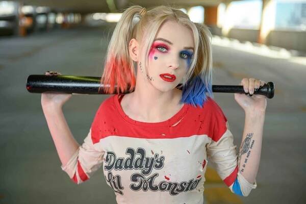 Mack as Harley Quinn – Photo Effect
