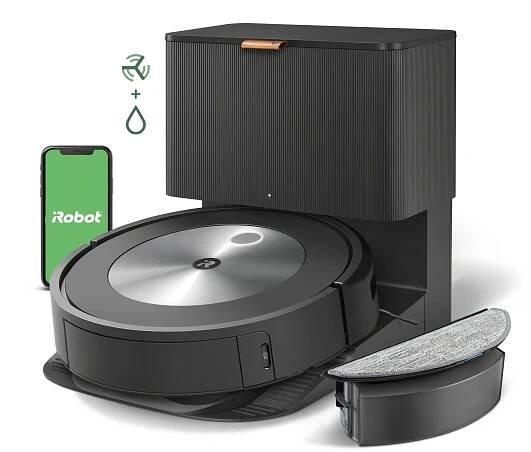 Uklízecí robot iRobot Roomba Combo j5+ černý