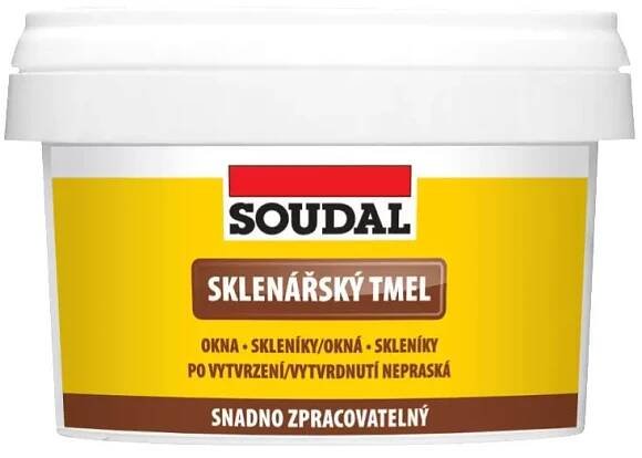 SOUDAL 0,5kg Sklenářský tmel