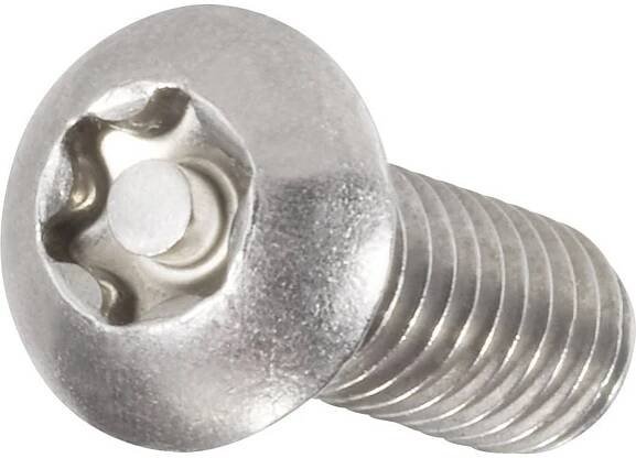TOOLCRAFT 888781 šroub s čočkovou hlavou M5 12 mm T profil s kolíkem nerezová ocel A2 10 ks