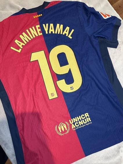 Limitovaný dres FC Barcelona x Travis Scott (Lamine Yamal) - Vybavení pro kolektivní sporty