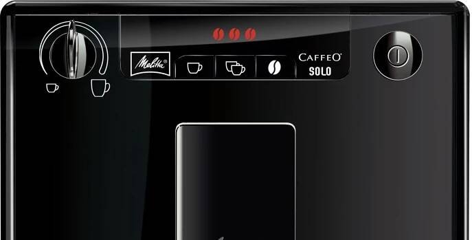 Ivo GRANDIČ - Kávovary - Melitta - E950-222 Caffeo Solo kávovar černý Melitta