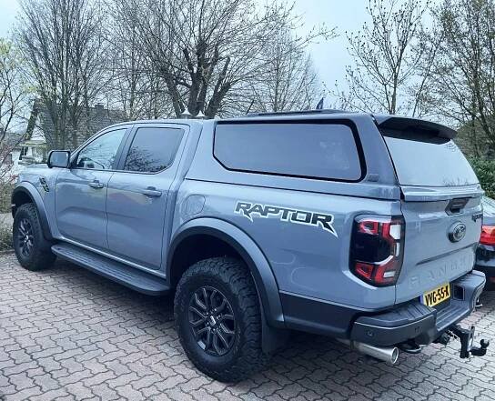Bestseller V-TOP premium hardtop for FORD RANGER new generation! CAR PAINT FORD One Color - Agate Black Metallic