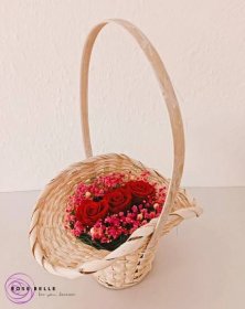 Dárkový koš růží |Rosebelle.cz | Tipy na dárky | Stabilizované věčně růže