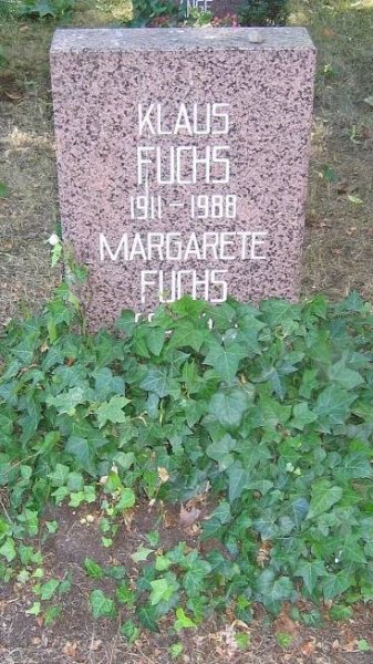 Místo posledního odpočinku Klause Fuchse