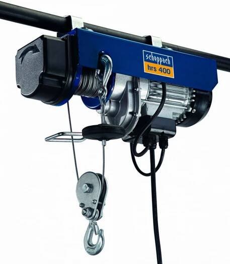 Lanový elektrický naviják Scheppach HRS 400 - 780W, 400kg max., 6-12m (4906905000) od 4 495 Kč - Heureka.cz