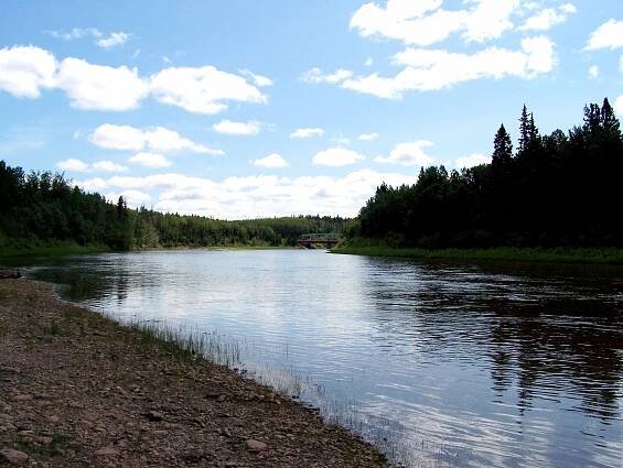 Chin River put-in
