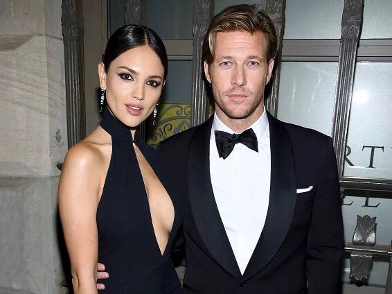Eiza Gonzalez and Luke Bracey attend the Ralph Lauren Fashion Show Arrivals during New York Fashion Week on September 07, 2019. 