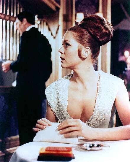ON HER MAJESTY'S SECRET SERVICE, George Lazenby, Diana Rigg, 1969