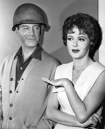 Harry Morgan and Cara Willliams in 1960's Pete and Gladys