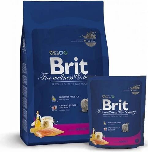 Brit Premium Adult losos 8 kg