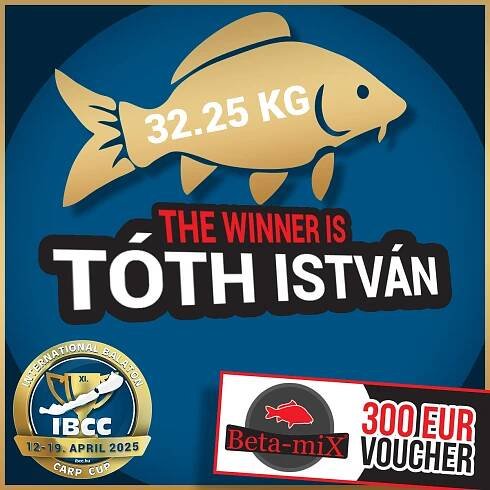 Megtippelték a legnagyobb halat - IBCC 2025