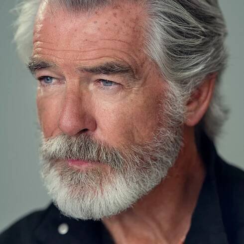 The Thursday Murder Club: Pierce Brosnan. Photograph: Giles Keyte/Netflix