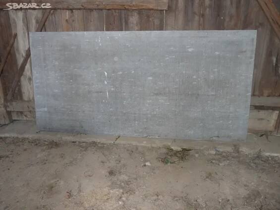 3 ks cetrisových desek 250 x 120 cm, tl. 1 cm