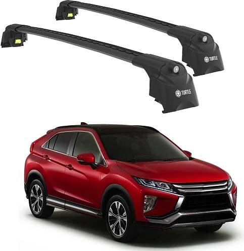 TURTLE STŘEŠNÍ NOSIČ AIR-2, Černá MITSUBISHI ECLIPSE CROSS GK 2018 - 2024
