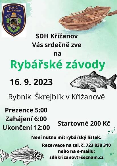 Rybářské závody v Křižanově - NovinyVM.cz