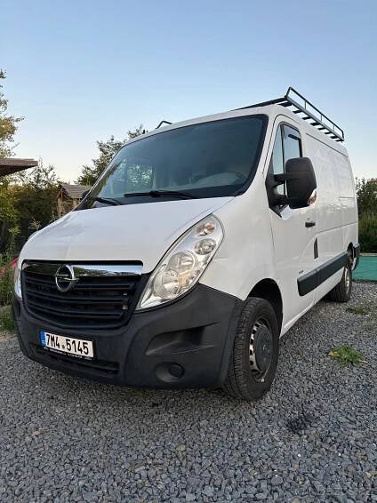 Pronájem dodávky Opel Movano L1H1